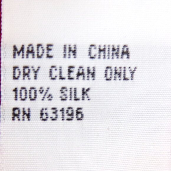 SILK! TALBOTS size 6 red sleeveless full-length sheath dress 100% silk DC only - Picture 10 of 10